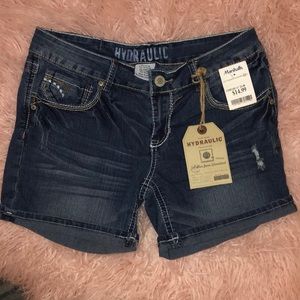 NWT Hydaulic Jean shorts